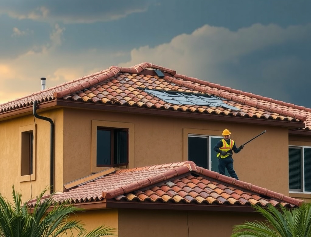 damaged roof